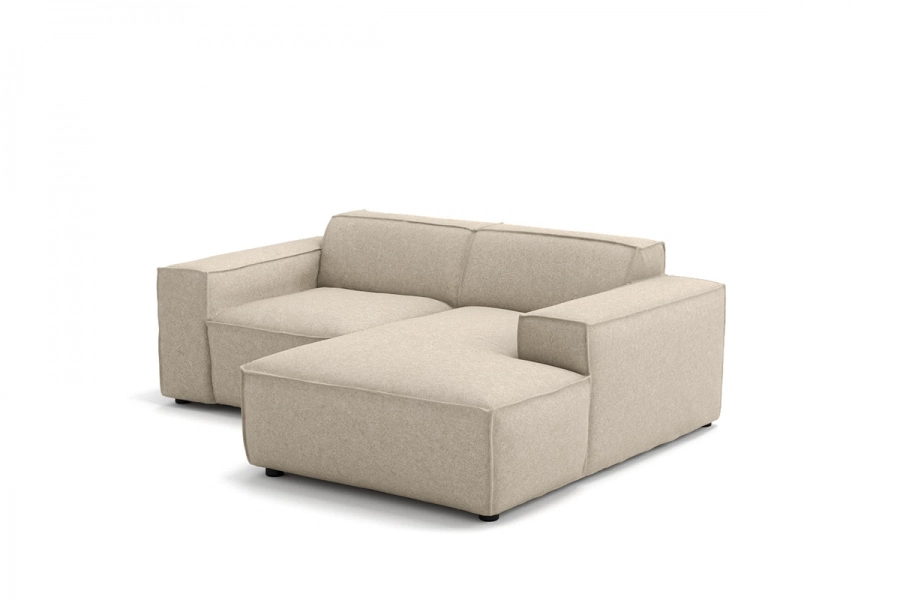 Model MODULARIS NB (niski bok) - Modularis NB sofa 1,5 osobowa + longchair prawy